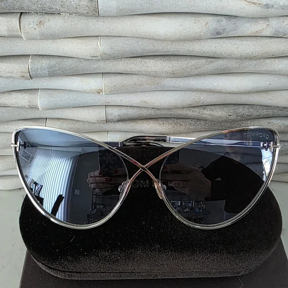 Tom Ford Silver Sunglasses - Picture 9 of 10